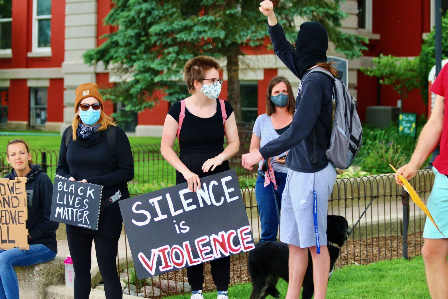 Crown Point protest